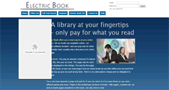 Desktop Screenshot of elecbook.com