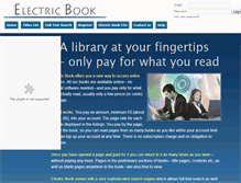 Tablet Screenshot of elecbook.com